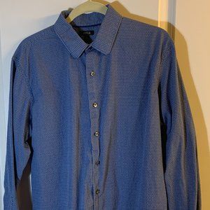 Navy Blue Apt. 9 Dress Shirt - Size Large